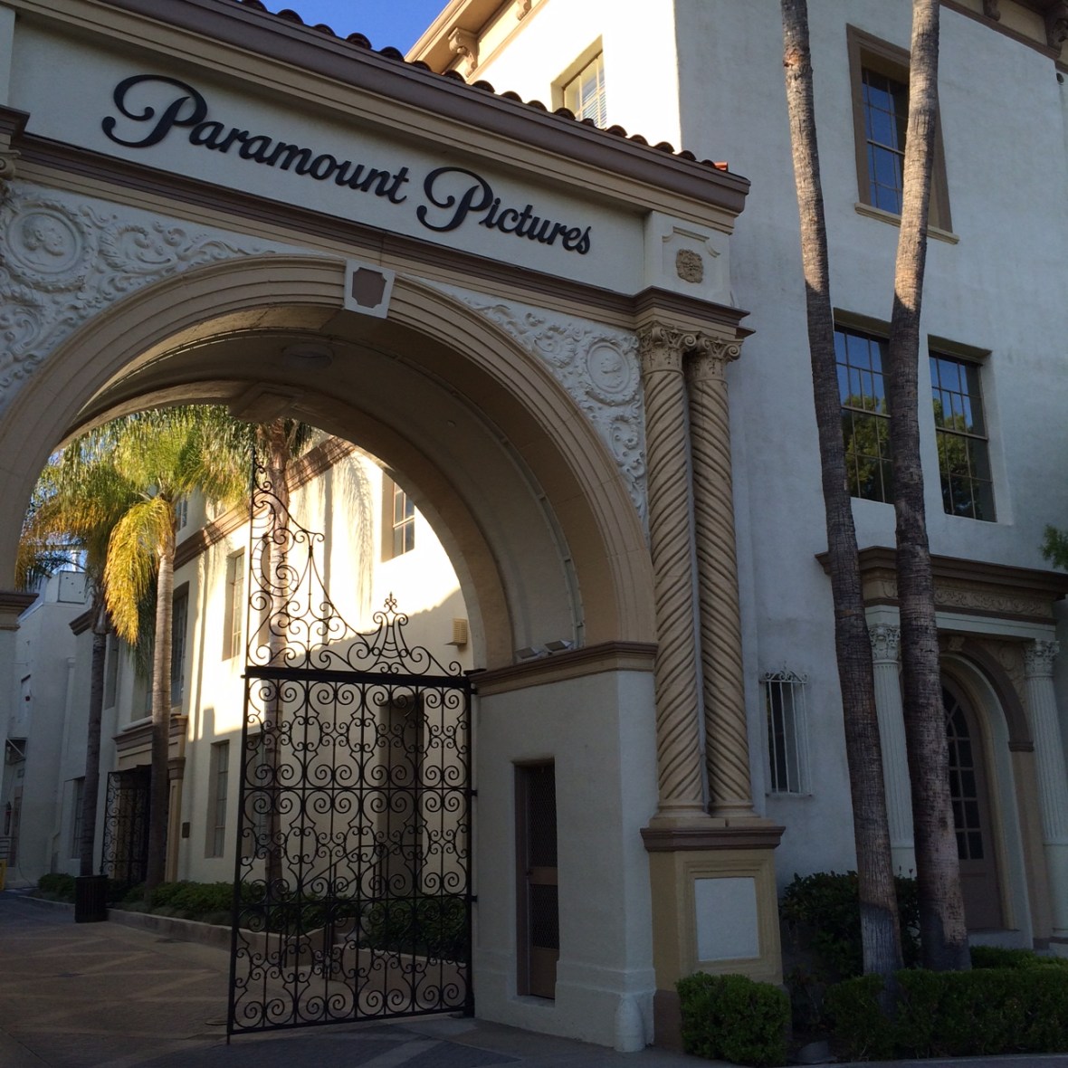 One of the original gates when streets still ran through the studio lot
