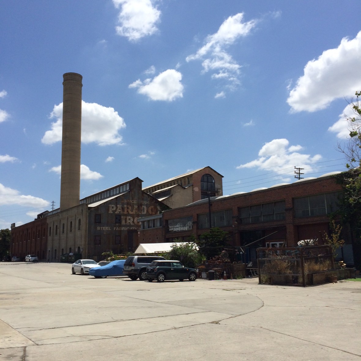 One of 14 buildings on the Brewery Art Colony campus