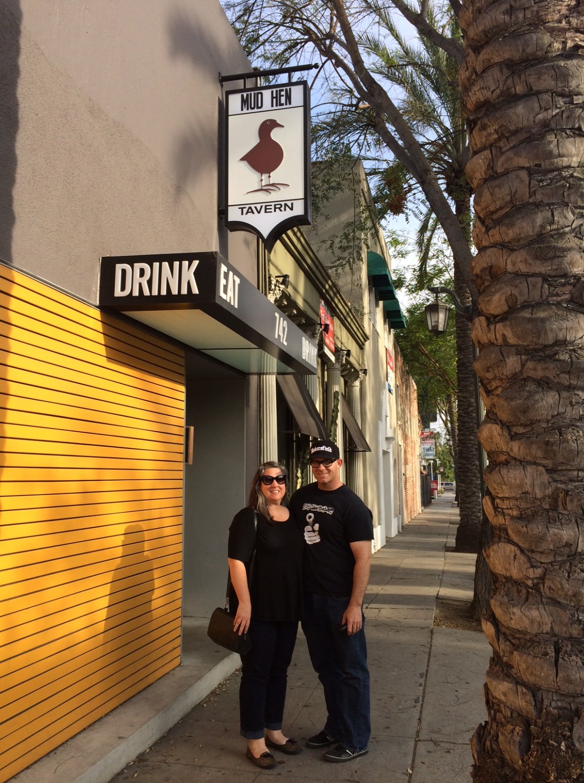 Jenna and David at Mud Hen Tavern