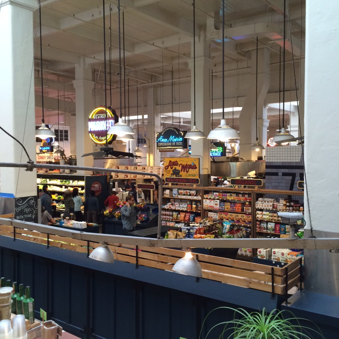 Grand Central Market stands