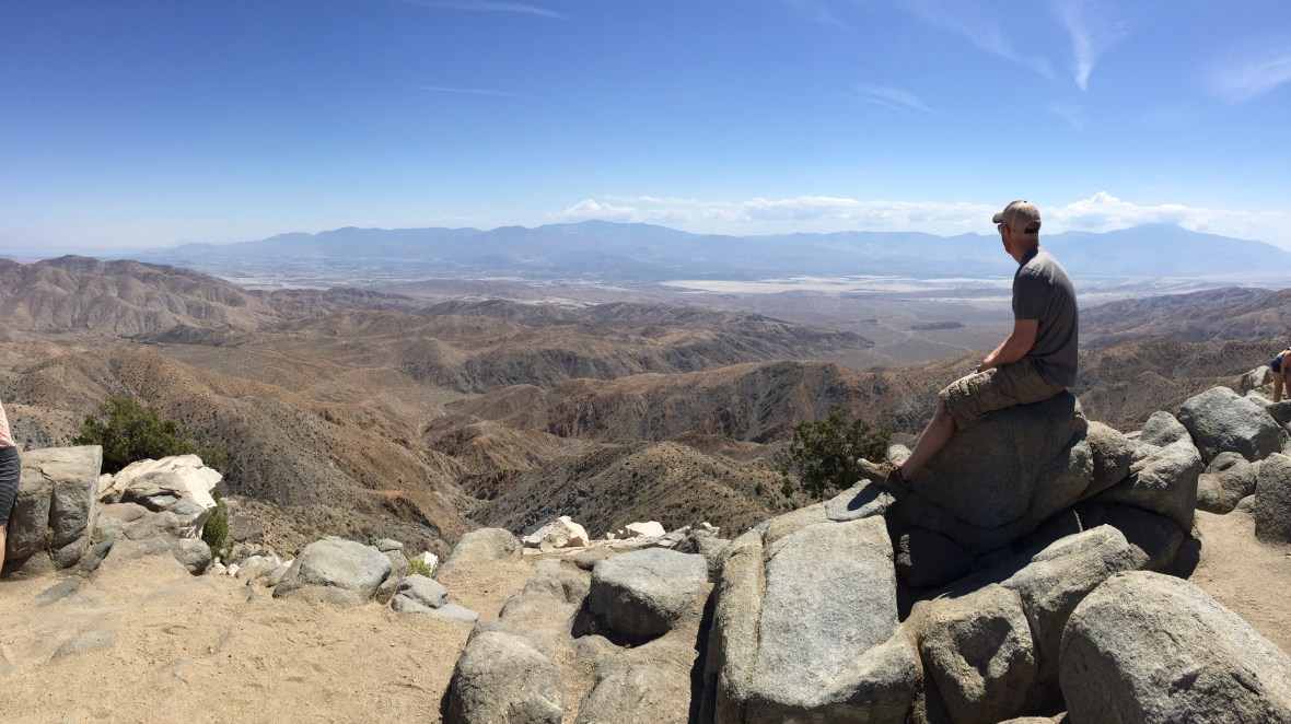 Sitting back and taking in this spectacular view