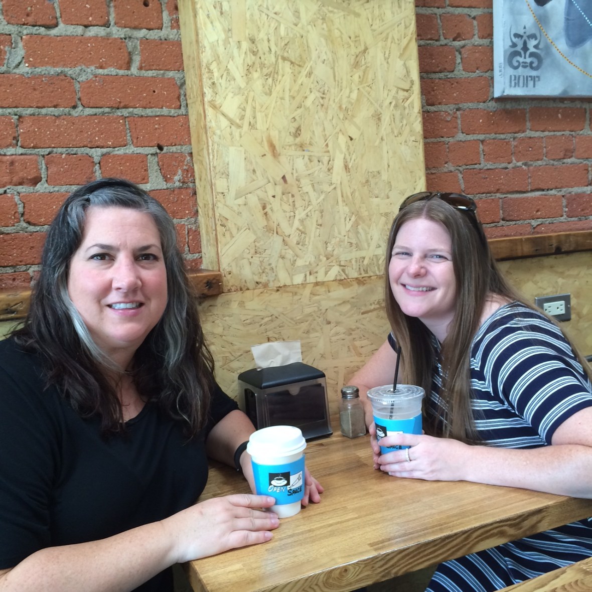 One of the first things I did when I got to LA was to find a fun coffee shop for Jenna and I to hang out in when she came to visit :)