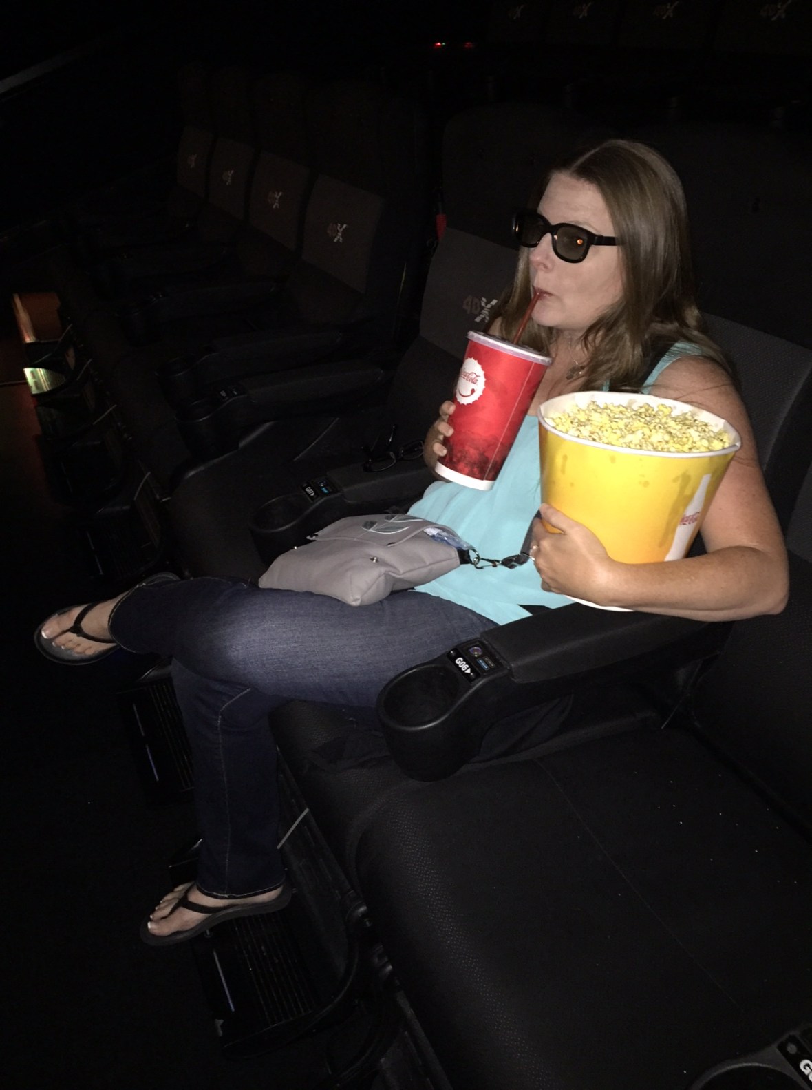 I'm ready for our first 4DX movie!