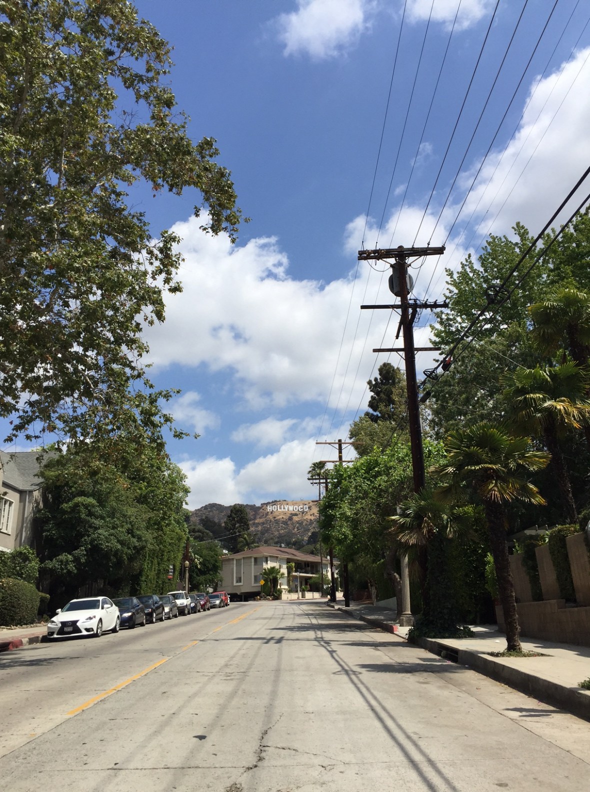 On our way to go hike the Hollywood sign!