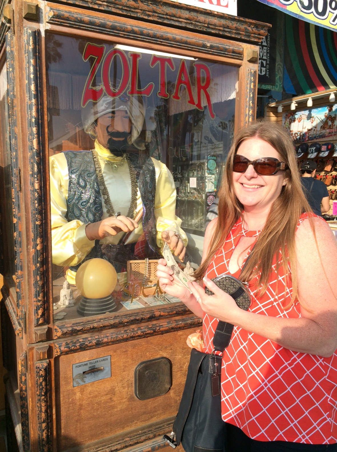 Zoltar gave me a great fortune! 